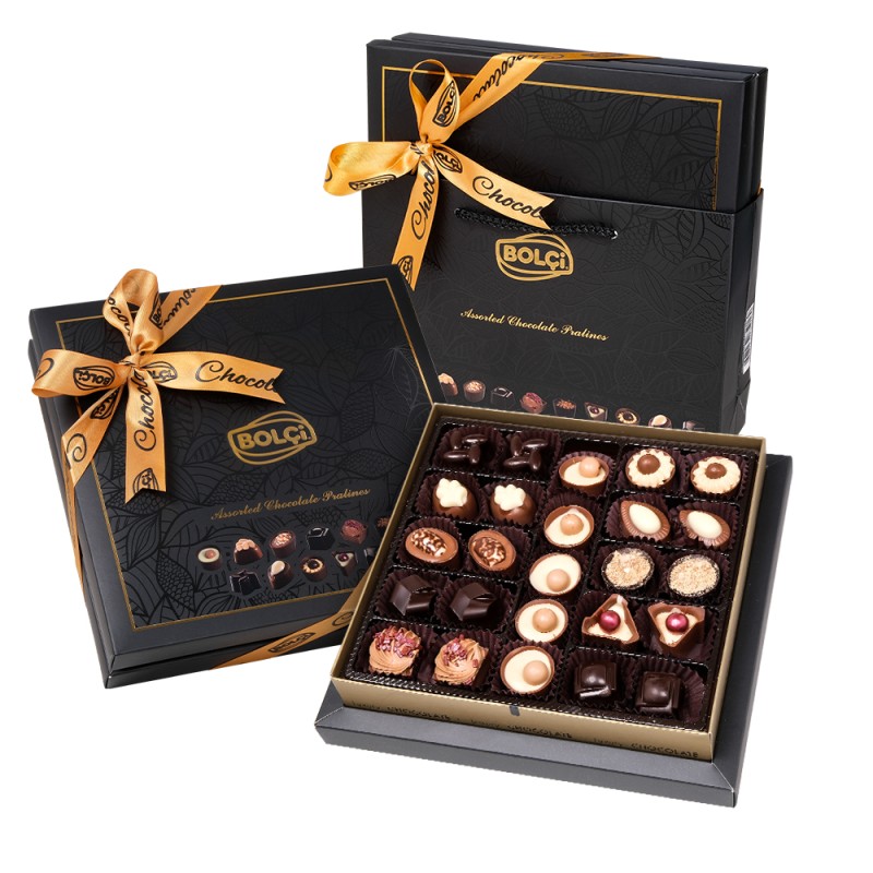 Siyah Floral Kutu 290g