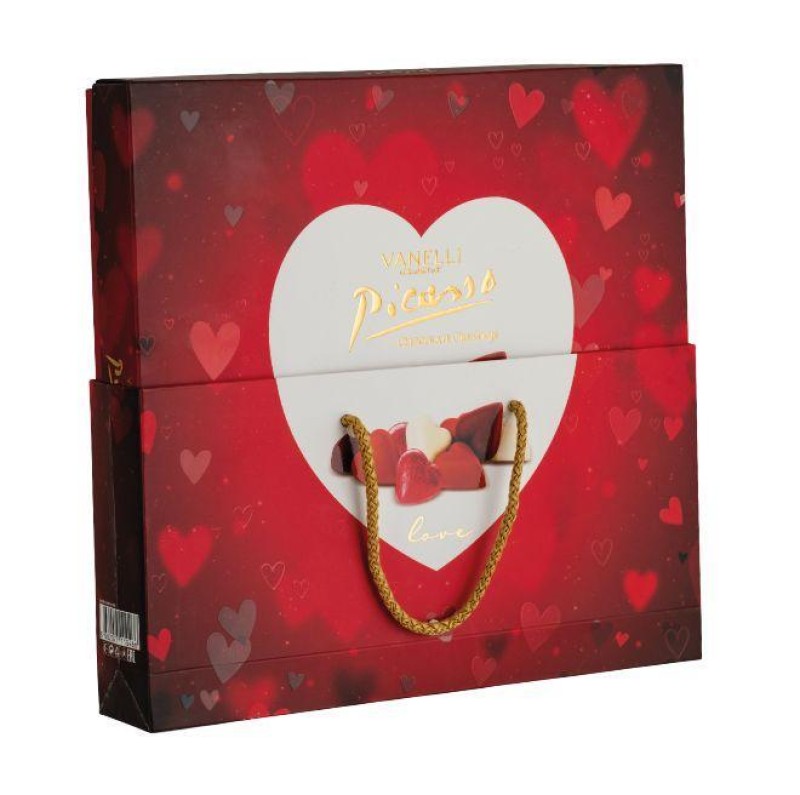 PICASSO Kalp Kutu Hediyelik Spesiyal Çikolata 200GR