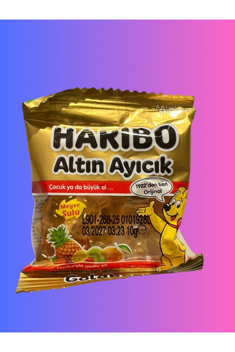 Haribo Kalpli Kutu Meyve Sulu Şekerleme 250 G