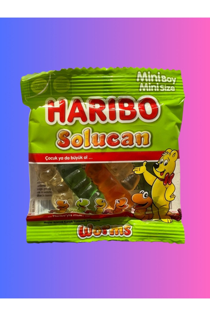 Haribo Kalpli Kutu Meyve Sulu Şekerleme 250 G
