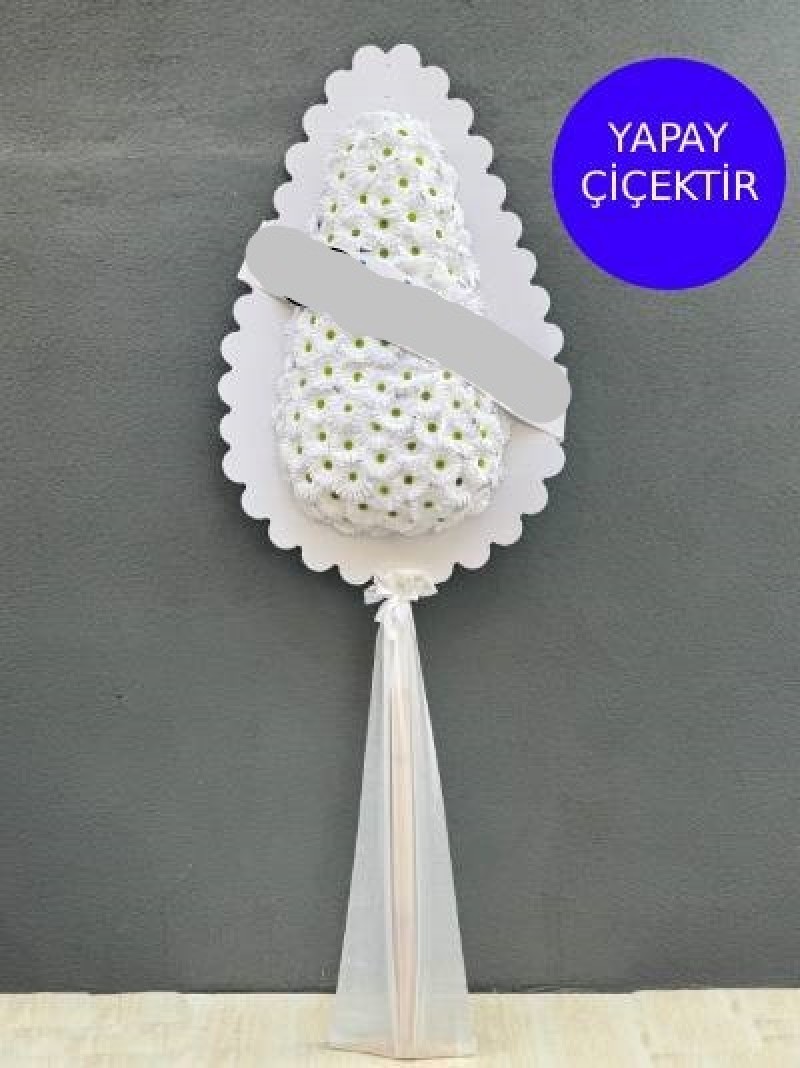 Beyaz Yapay Düğün Çiçeği