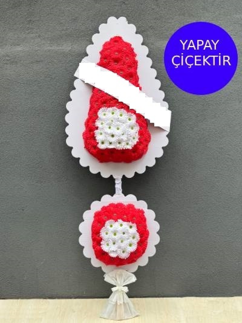 Kırmızı Beyaz Açılış & Düğün Sepeti