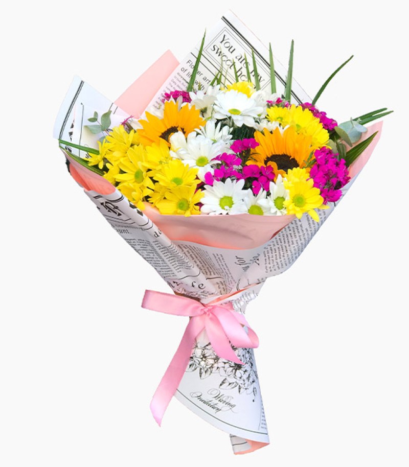 Renkli Mevsim & Papatya Buketi